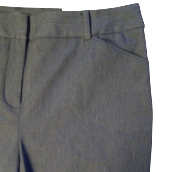 Chico's So Slimming Sophia Twill Striped Straight Leg Pants NWT Size 2 12 - Picture 7 of 14